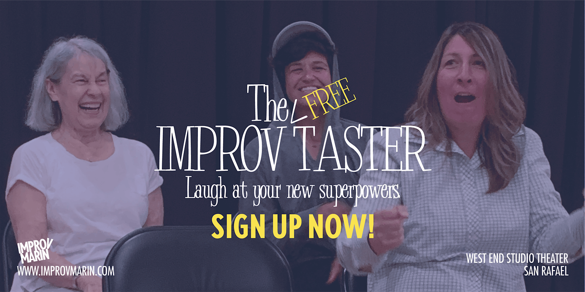 FREE Improv 1-hour Taster - December 19 with Jennifer