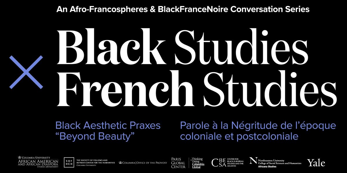 Black Studies x French Studies