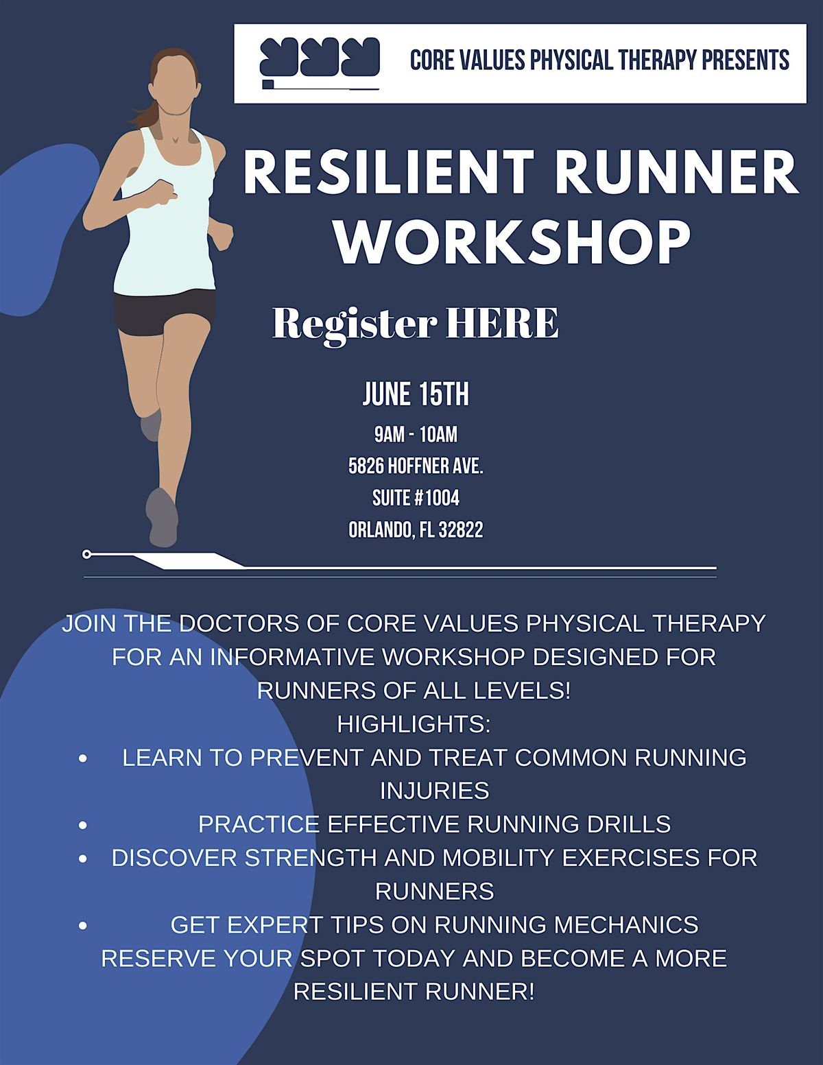 Resilient Runner Workshop July