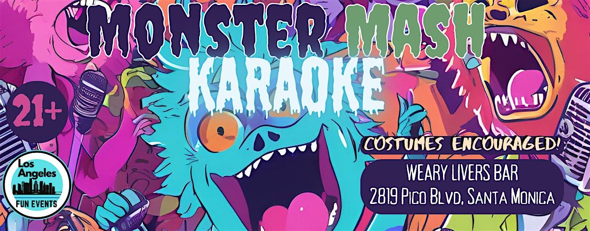 Monster Mash Karaoke Night