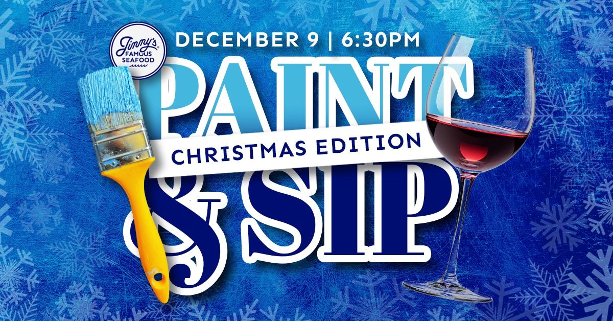 Paint & Sip: Christmas Edition