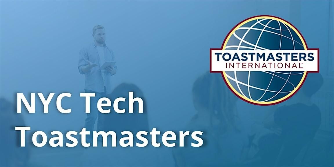 NYC Tech Toastmasters November In-Person Meeting