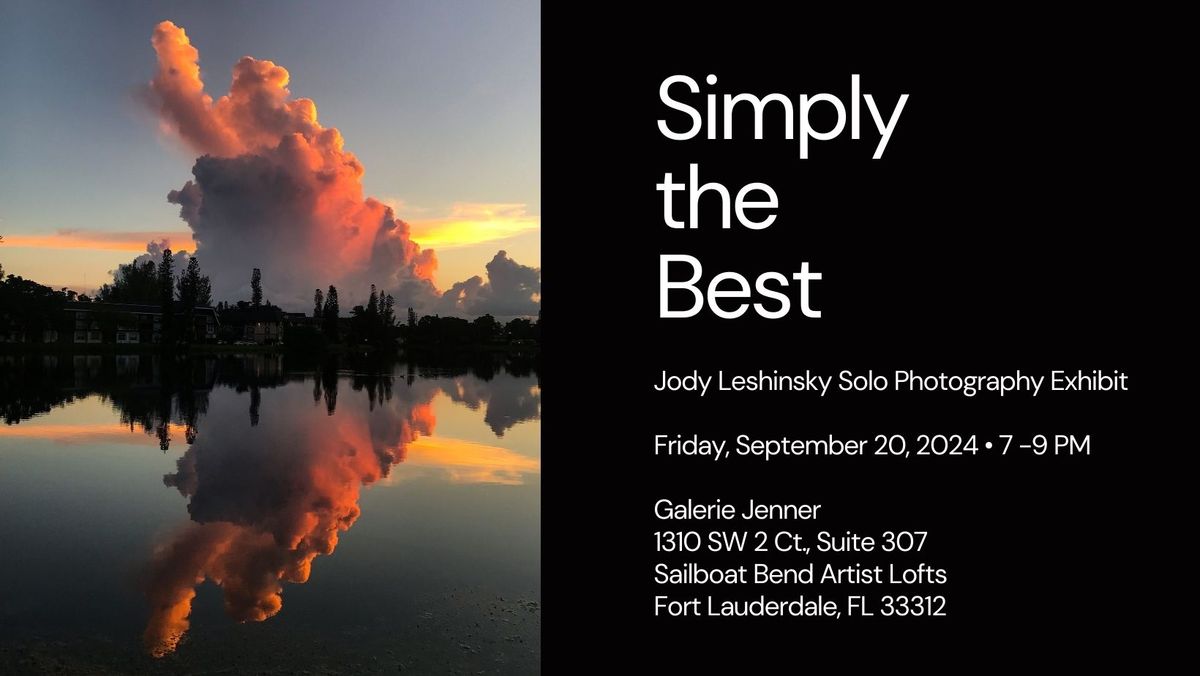 Simply the Best - Jody Leshinsky Solo Exhibition