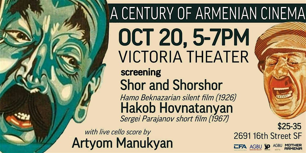 A Century of Armenian Cinema: Rare films with live cello by Artyom Manukyan