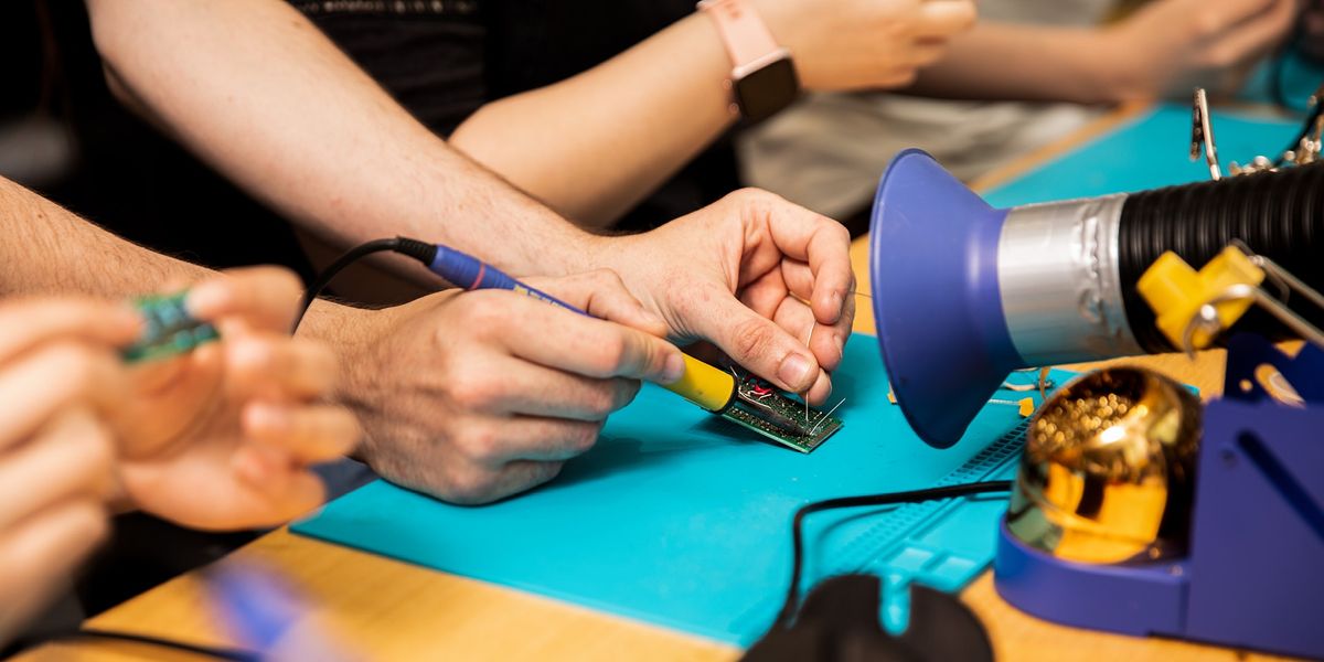 Soldering Station Practice Session | Semester 1 2022, Unleash Space ...