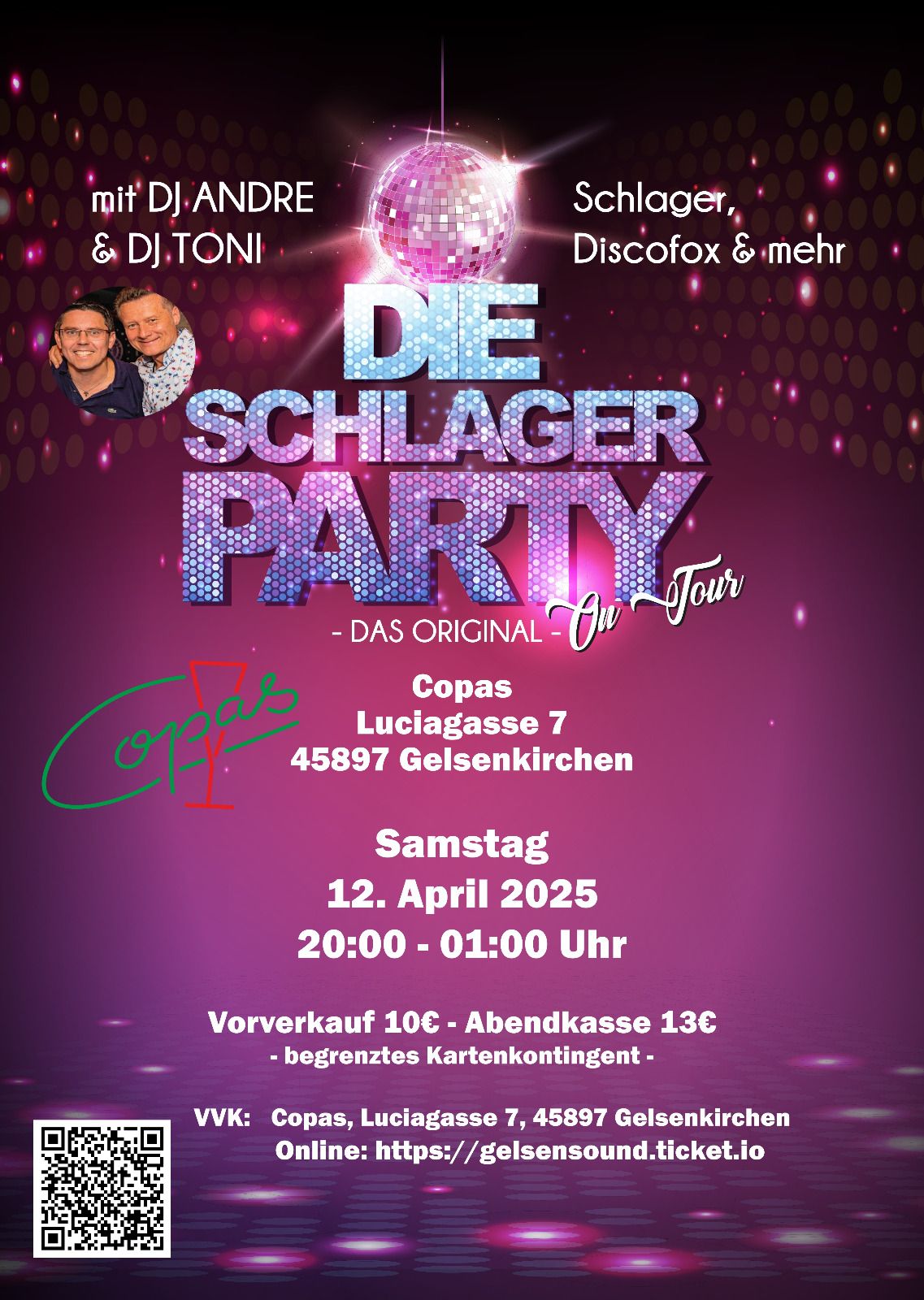 Schlager Wahnsinn - Die Schlager Party on Tour