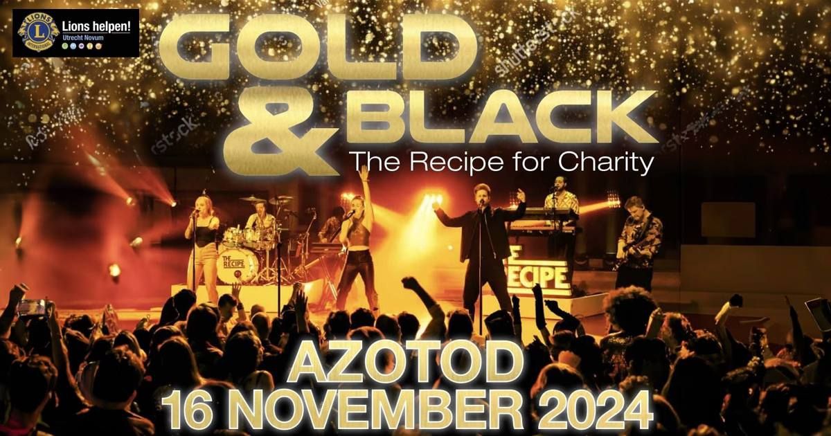 Gold & Black feest Azotod De Meern