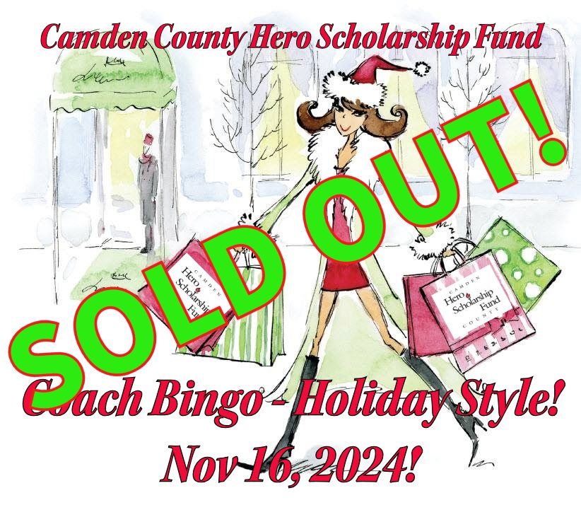 SOLD OUT! CCHSF COACH BINGO Holiday Style