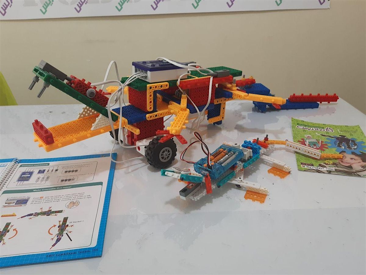 "ROBOTICS WORKSHOP: Crocodile Robot Design and Build (ages 7,12)
