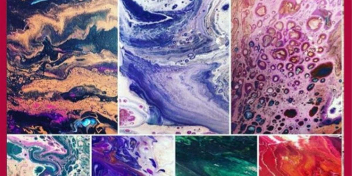 Acrylic Pour Class - Paint and Sip by Classpop!\u2122