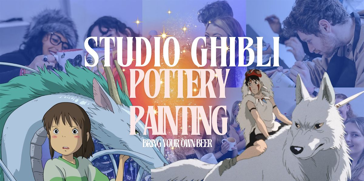 Studio Ghibli Themed Pottery Painting Night (5pm)