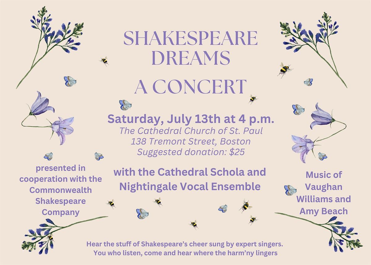 Shakespeare Dreams - A Concert