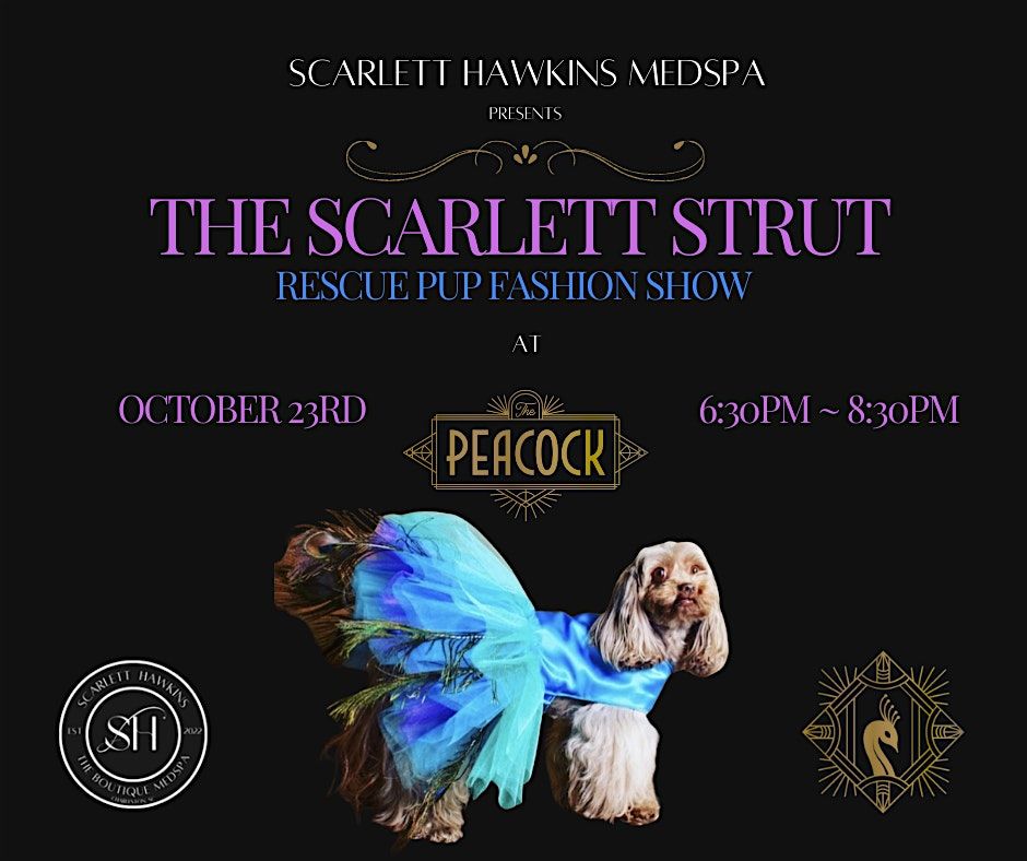 The Scarlett Strut Pup Fashion Show