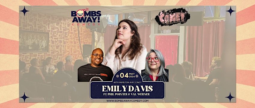Emily Davis| Bombs Away! Comedy @ The Comet