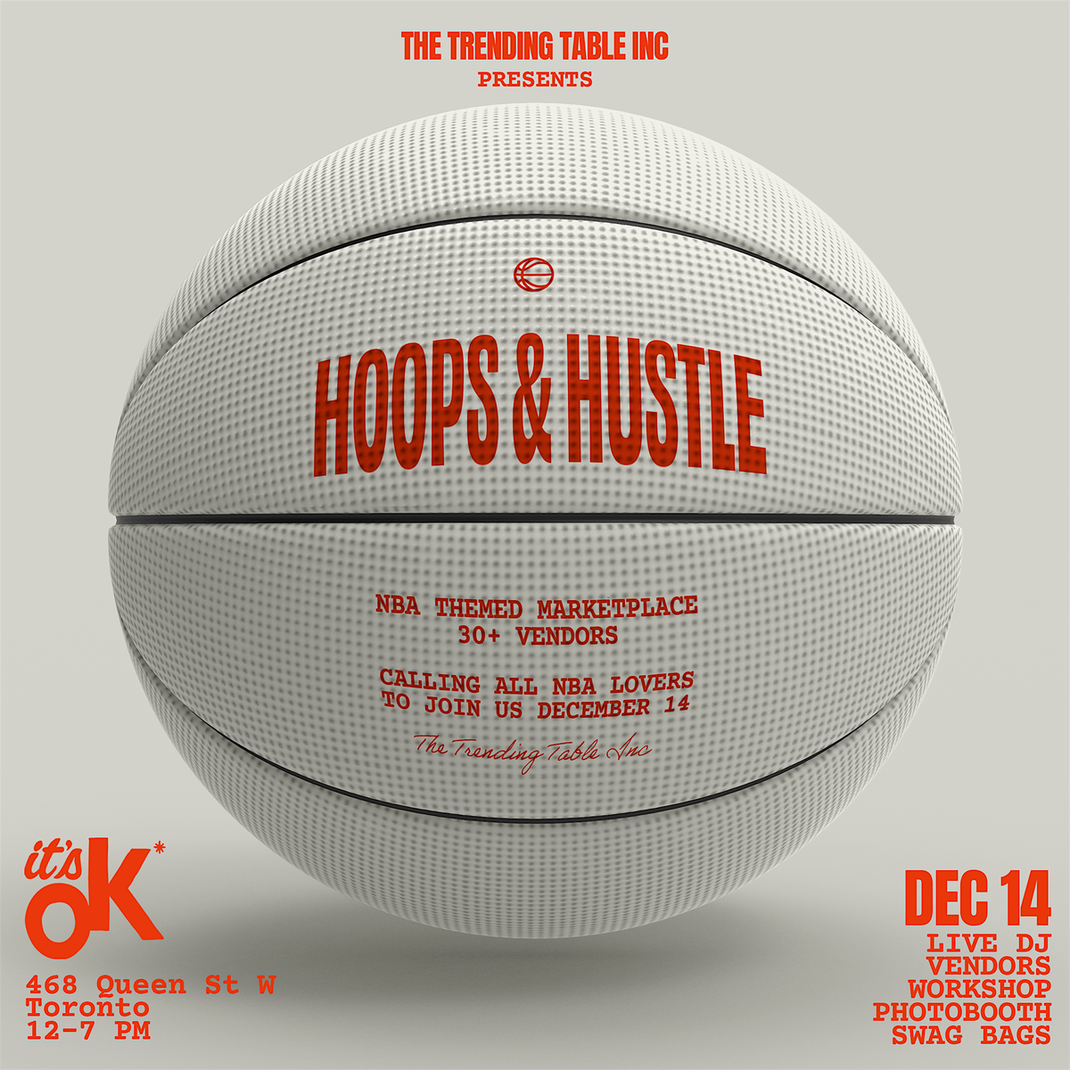 HOOPS & HUSTLE (NBA THEMED MARKETPLACE)