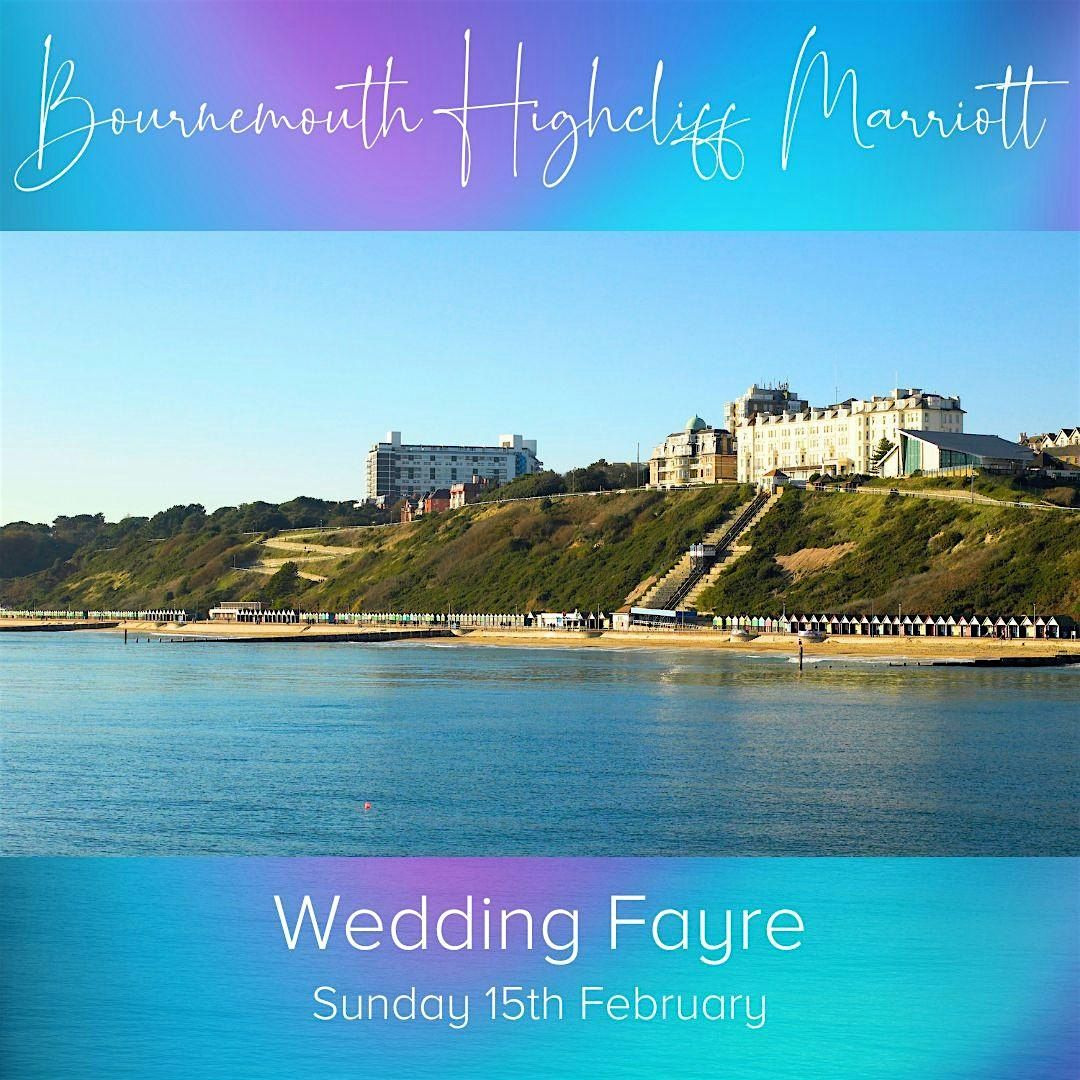 Bournemouth Highcliff Marriott Wedding Fair