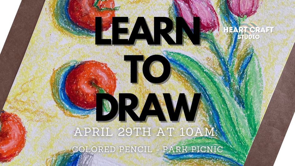 Colored Pencil Class: Park Picnic