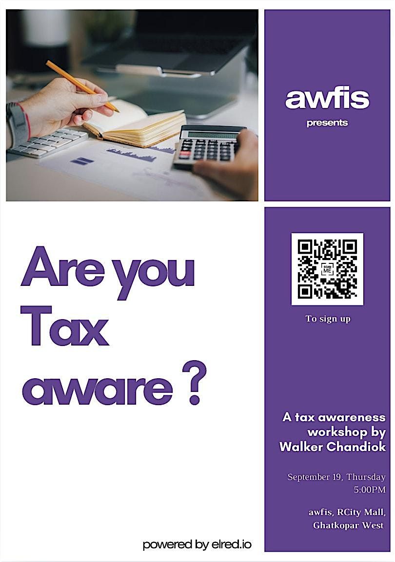 Are you Tax aware ?