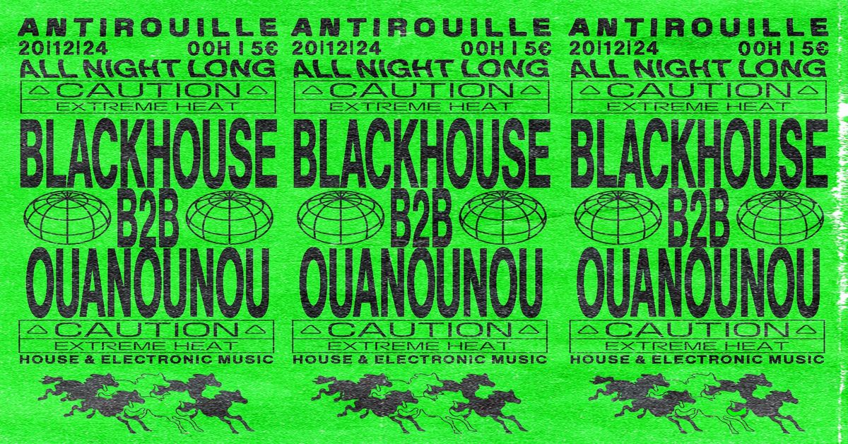 Ouanounou x Blackhouse \u00ab All Night Long \u00bb