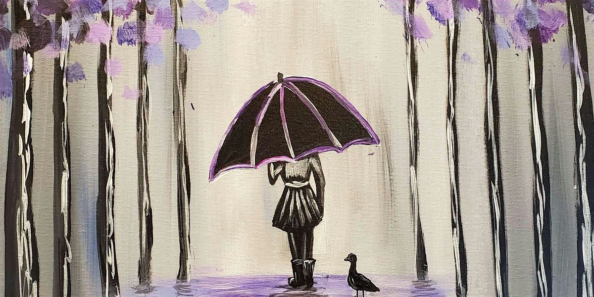 Rainy Day Ducklings - Paint and Sip by Classpop!\u2122