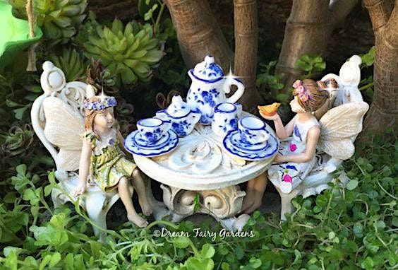 Tea Time and Fairy Gardens With Mom