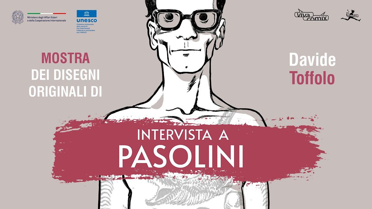 Davide Toffolo “Interview mit Pasolini”, Istituto Italiano di Cultura