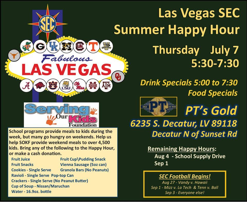 Las Vegas SEC Happy Hour - July