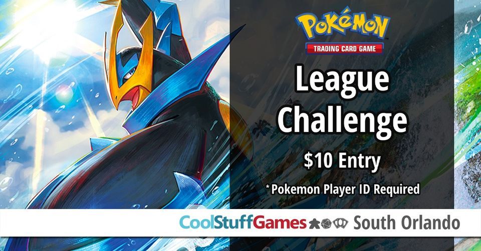 10\/20 Pokemon 2025 OCTOBER VGC League Challenge