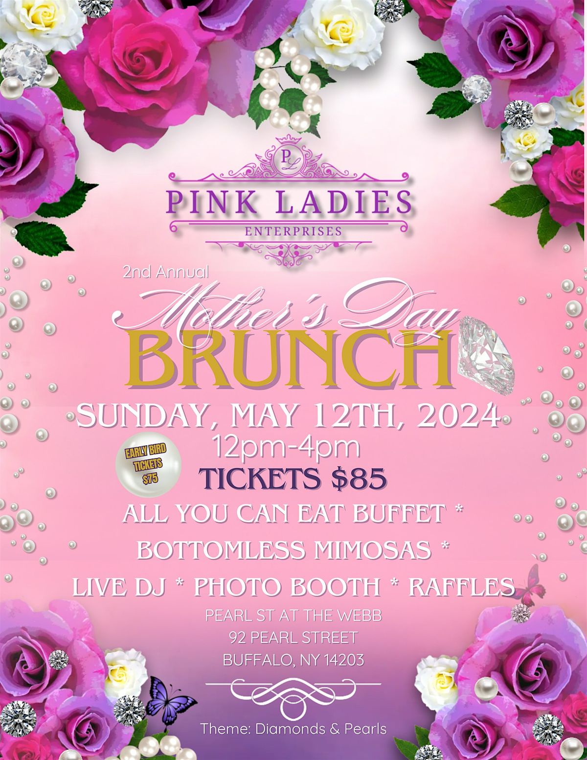 Pink Ladies' 2nd Annual Mother's Day Brunch