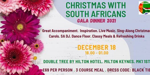 Christmas with South Africans Gala Dinner Party 2021