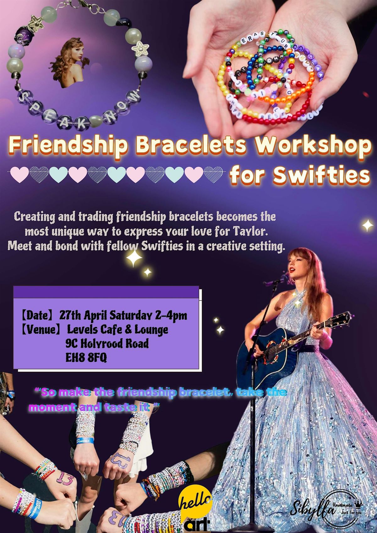 Friendship Bracelet Workshop for Swiftie