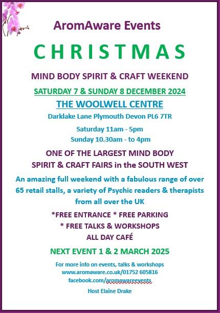 MIND BODY SPIRIT & CRAFT WEEKEND FAIR - PLYMOUTH