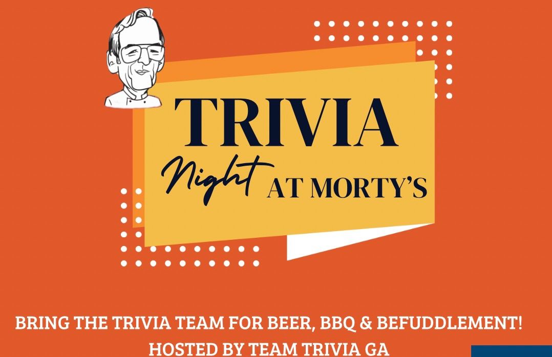 Wednesday Trivia Night @ Morty's!