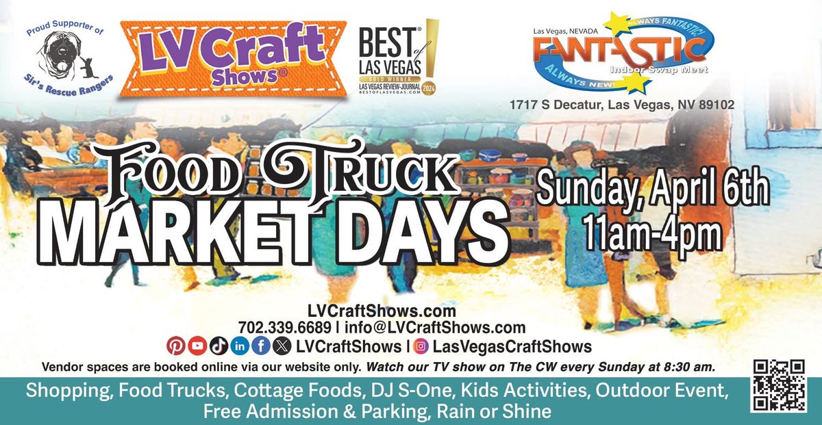 Food Truck Market Days at Fantastic Swap Meet 