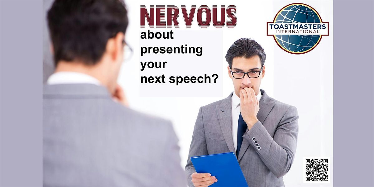 NERVOUS about presenting your next speech?