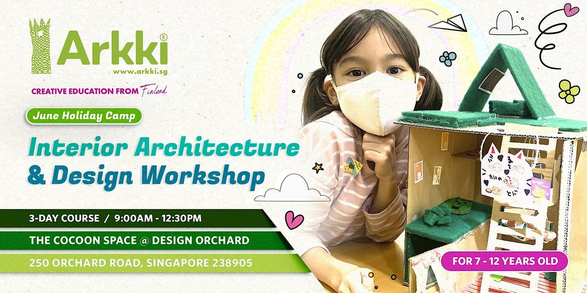 (June) 3-Day Children Architecture Workshop  I Interior Design