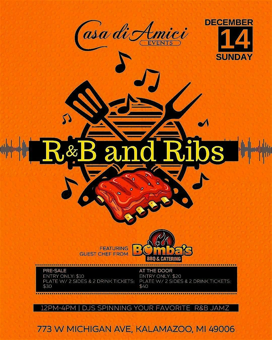 R&B and Ribs at Casa Di Amici