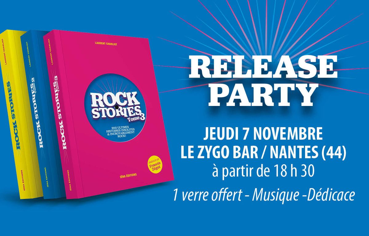 Release Party Livre ROCK STORIES #3