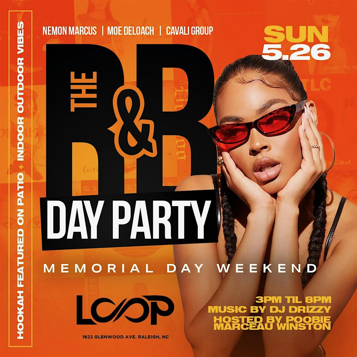 Memorial Day R&B Day Party at All New Loop Lounge 3 til 8