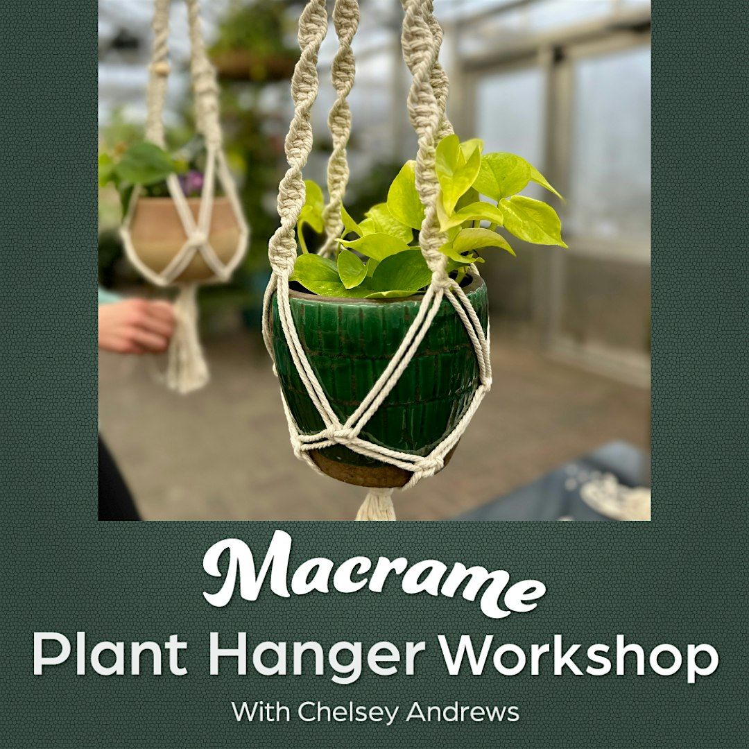 Macrame Plant Hanger Workshop