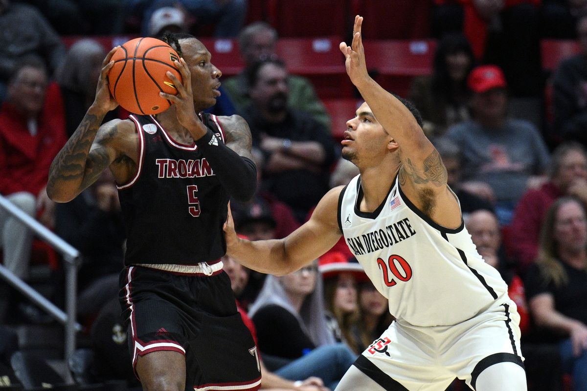 Southern Miss Golden Eagles at Troy Trojans Mens Basketball