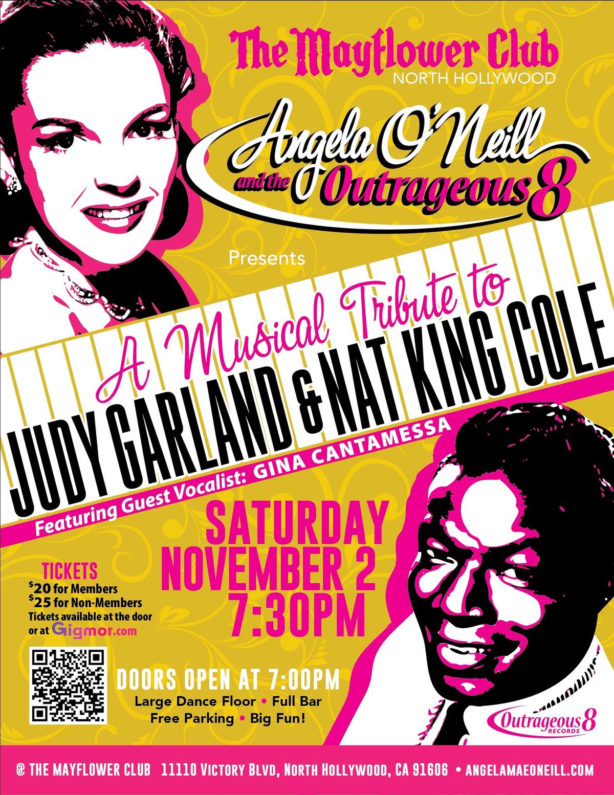 Judy Garland \/Nat Cole with the Outrageous8