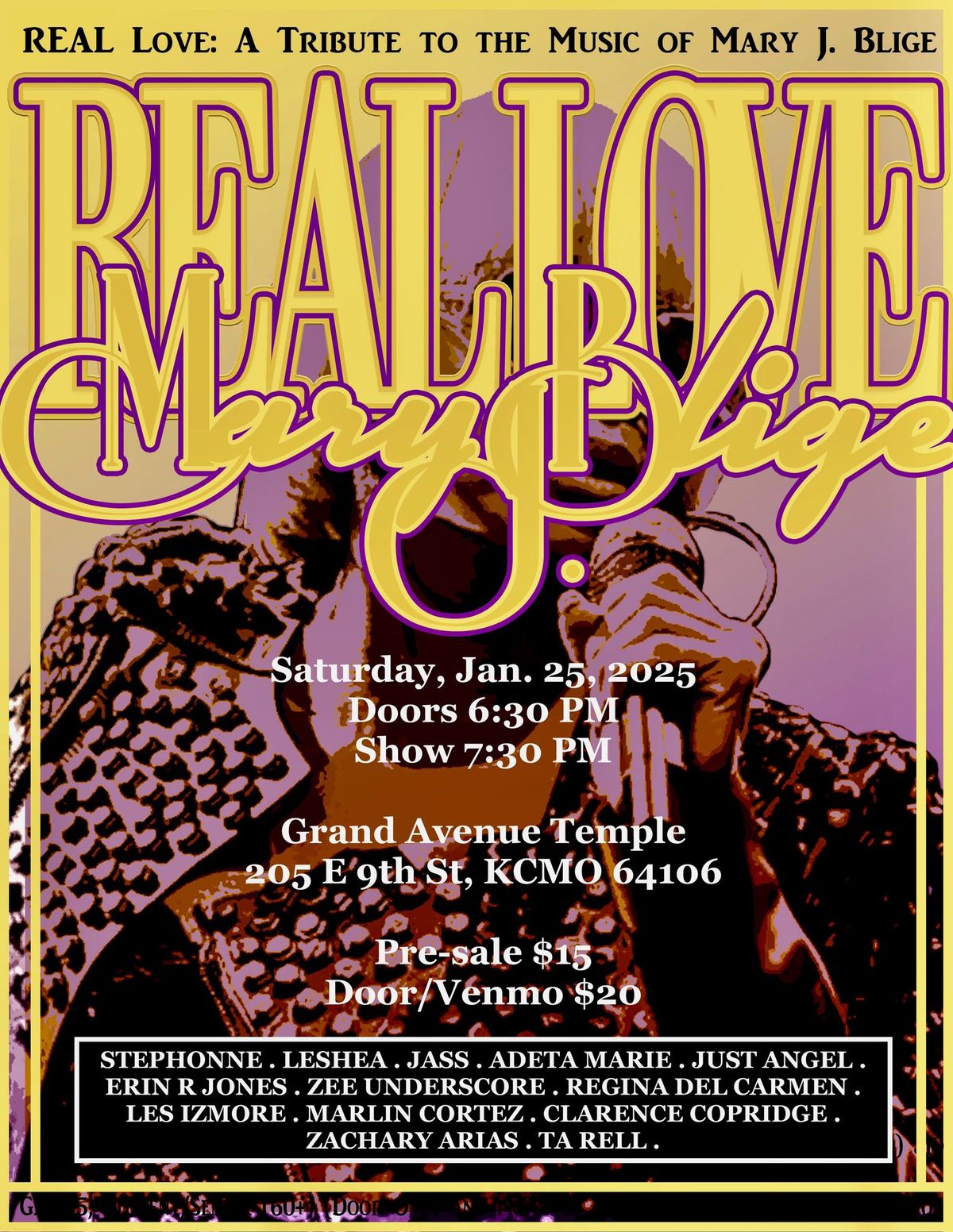 REAL Love: A Tribute to the Music of Mary J. Blige