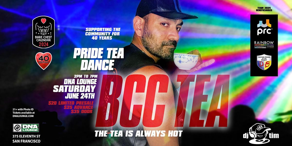 BCC TEA: Pride Tea Dance 2023