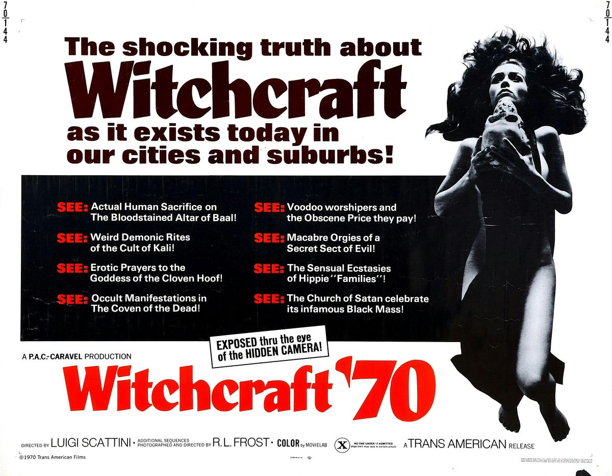 Witchcraft Documentaries of the 1970s, with Gary Parsons - LIVE