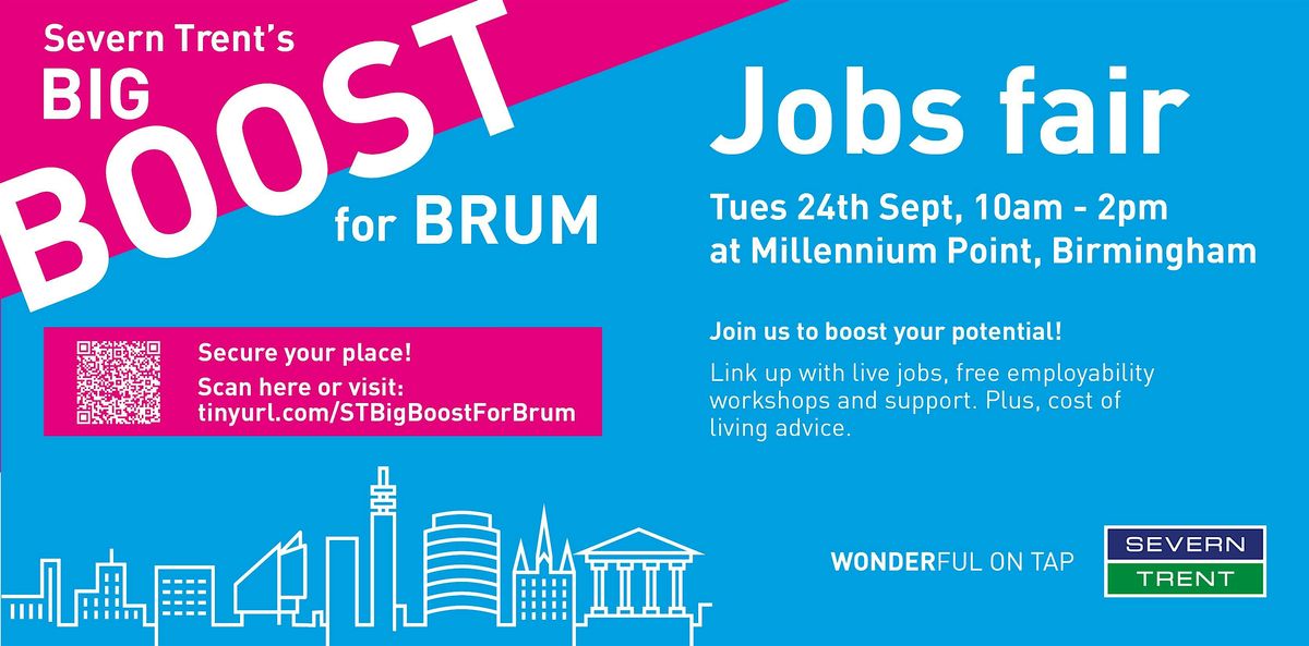 Severn Trent\u2019s Big Boost for Brum Jobs Fair