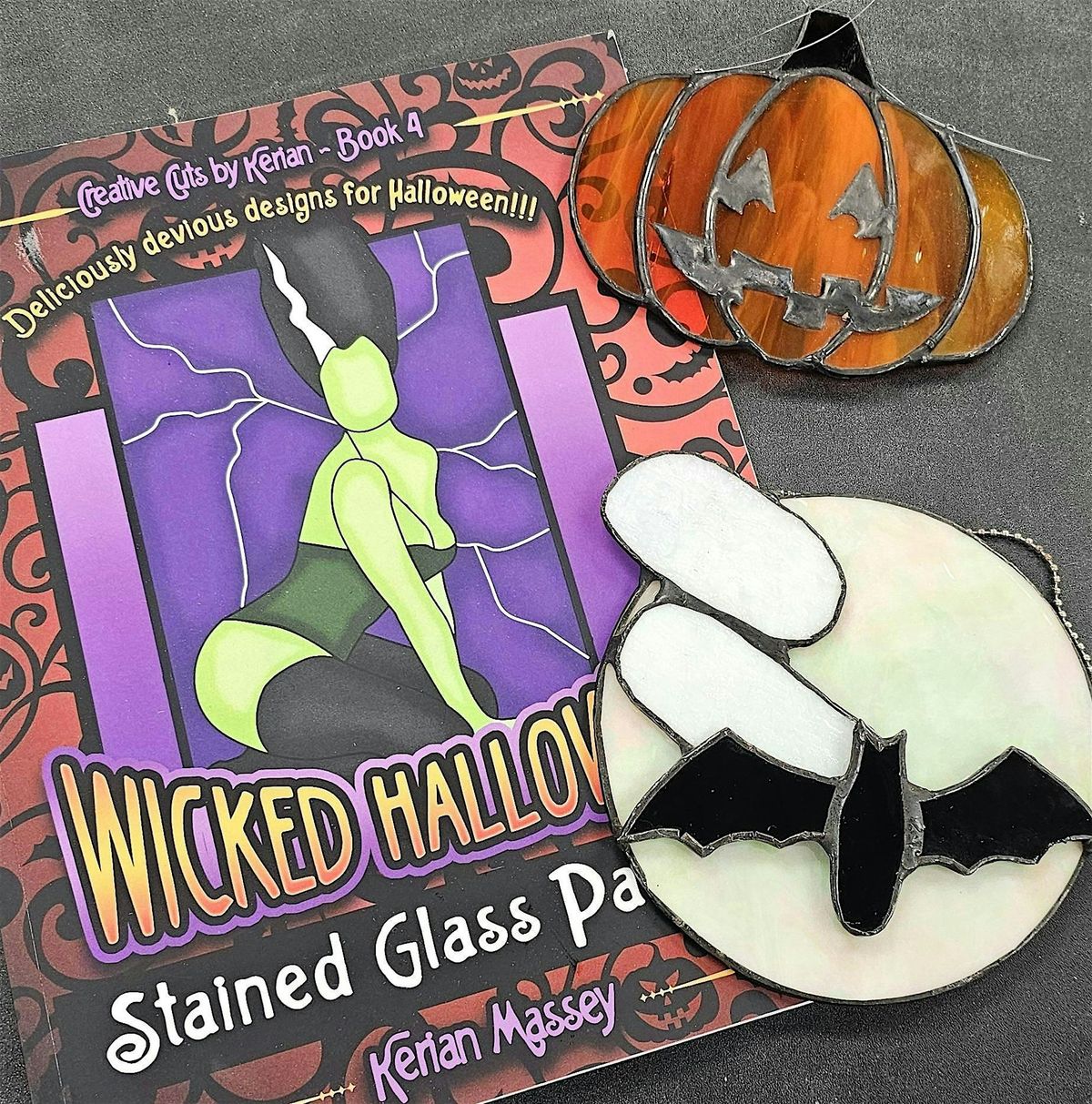 Design Your Own Halloween Stained Glass Suncatcher