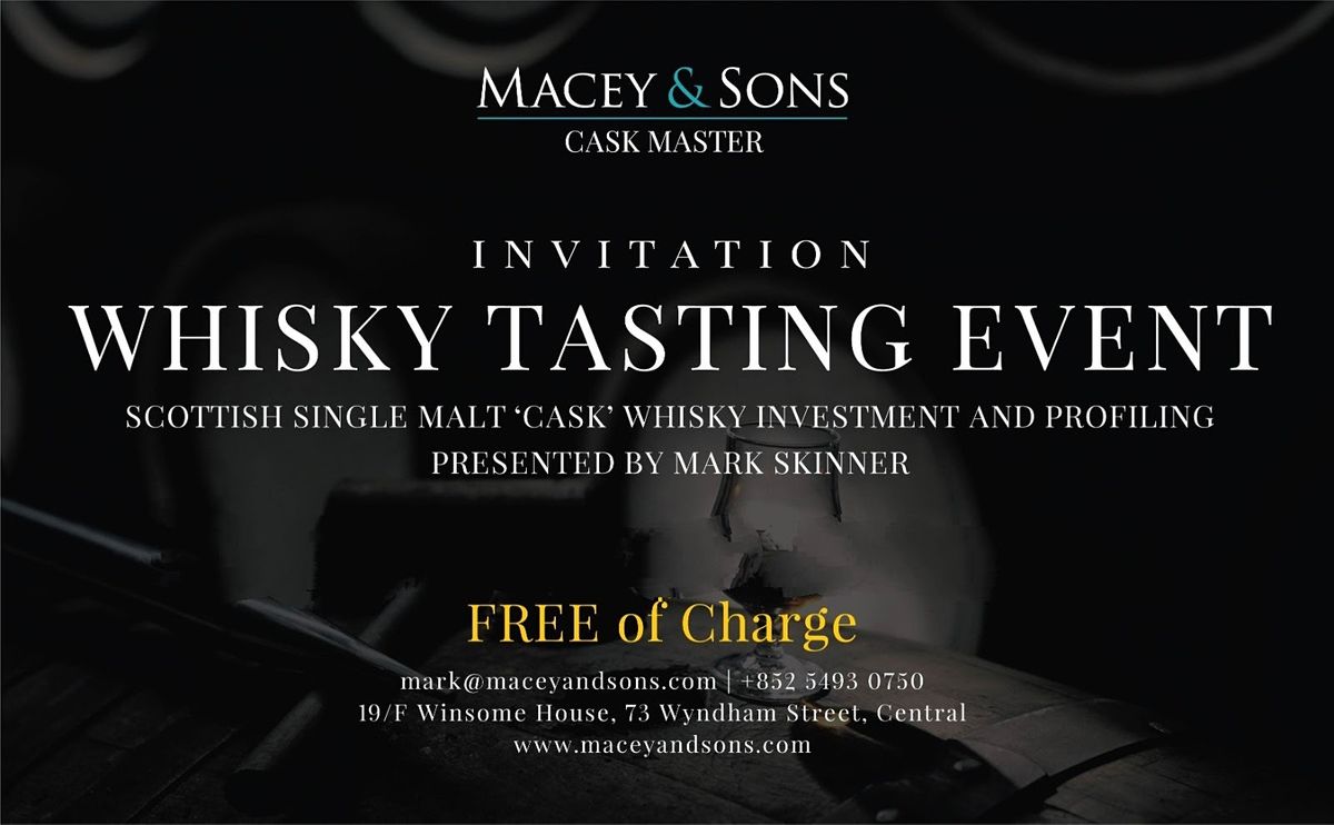 Whisky Investors Tasting