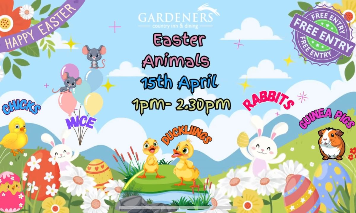 Easter Animals - FREE KIDS EVENT