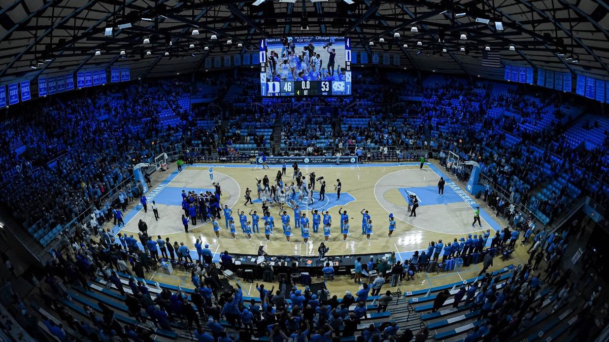 Parking East Tennessee State Buccaneers at North Carolina Tar Heels Mens Basketball